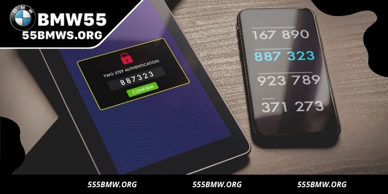Secure your account with 55BMW Register verification