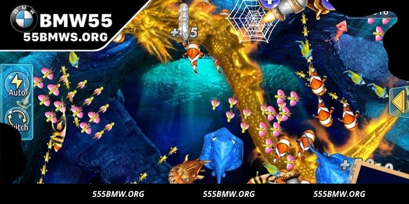Steps to play virtual fishing at 55BMW are extremely easy