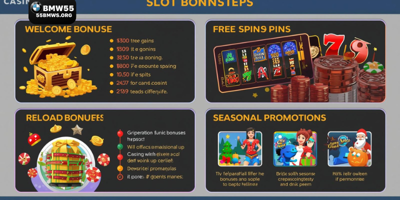 Types of Slot Bonuses Available